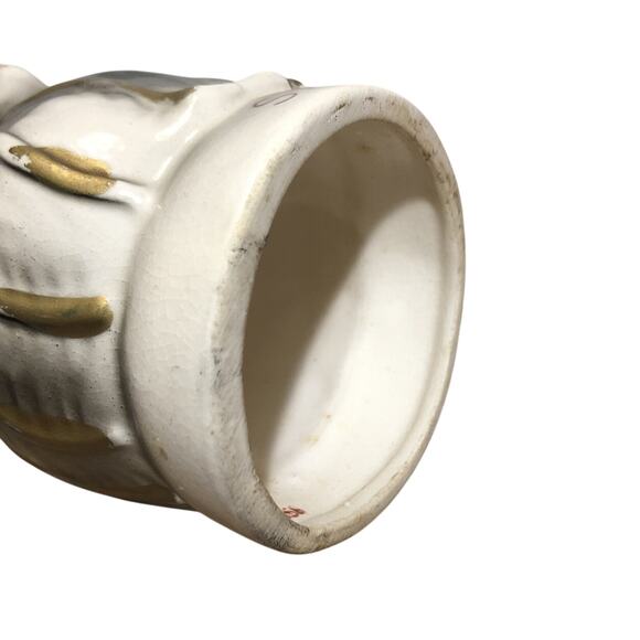 Vintage 1950s Anthropomorphic Cat Salt and Pepper Shakers Grey - Picture 8 of 8